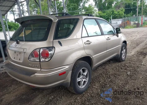 2002 Lexus Rx 300 z USA, uszkodzony, nr VIN JTJHF10U120272261